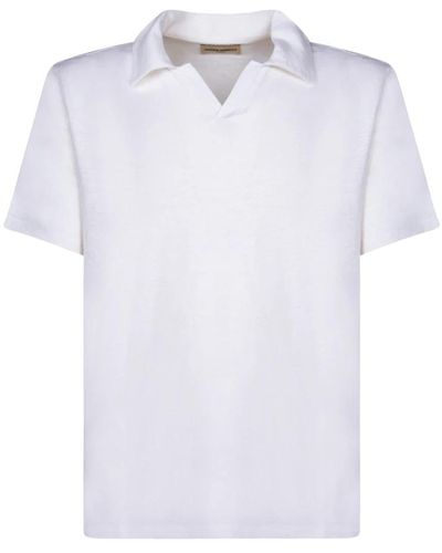 Officine Generale Polo shirts - Weiß