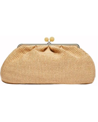 Weekend by Maxmara Clutches - Natural