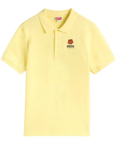 KENZO Polo shirt im zeitgemäßen stil - Gelb