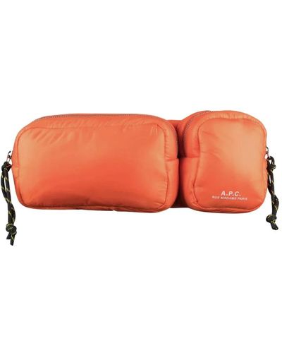 A.P.C. Belt Bags - Orange
