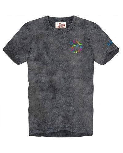 Mc2 Saint Barth T-Shirts - Grey