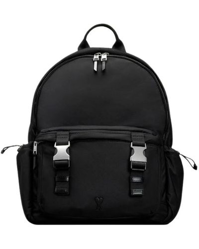 Ami Paris Bags > backpacks - Noir