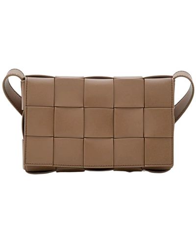 Bottega Veneta Cross Body Bags - Brown
