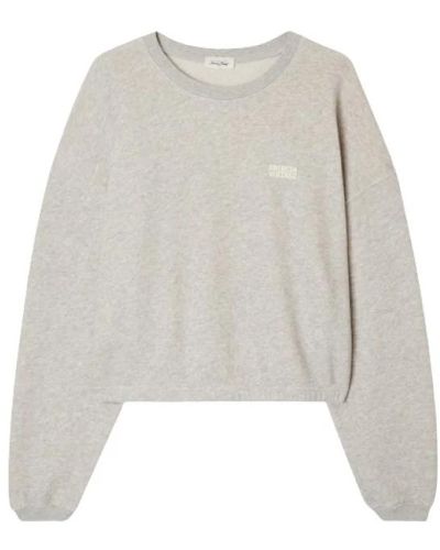 American Vintage Sweatshirts & hoodies > sweatshirts - Blanc