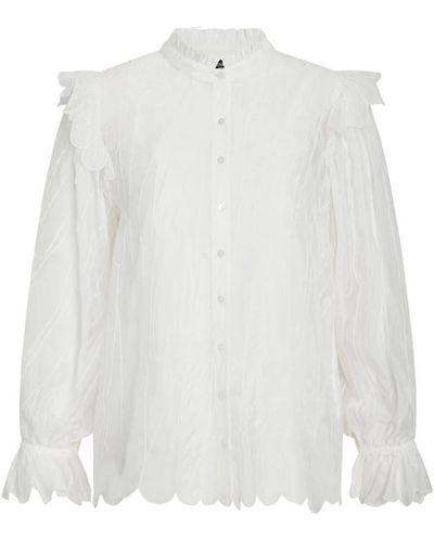 Bruuns Bazaar Blouses & shirts > shirts - Blanc