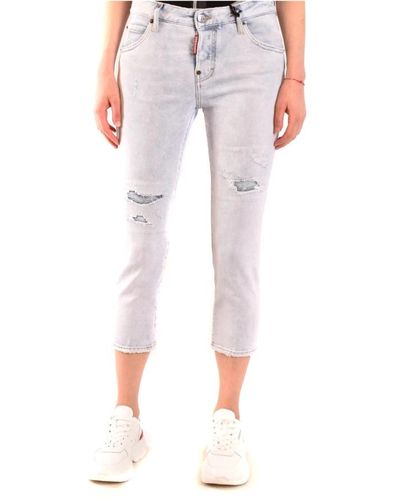 DSquared² Cropped Jeans - Pink