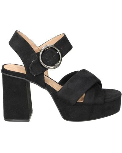 MTNG Elegant high heel sandals - Negro