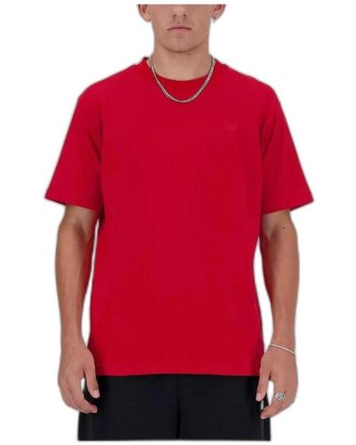 New Balance T-Shirts - Red