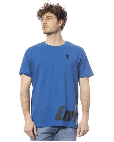 INVICTA WATCH T-shirt einfarbig rundhalsausschnitt - Blau