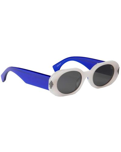 Marcelo Burlon Blanco azul/gris gato gafas de sol ceri 002 nire