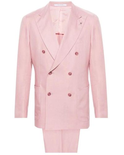Tagliatore Suits > suit sets > double breasted suits - Rose