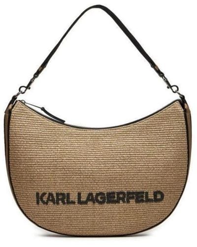 Karl Lagerfeld Shoulder Bags - Brown