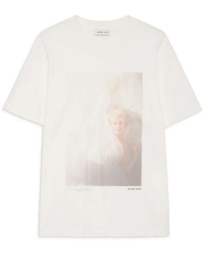 Anine Bing T-shirts - Weiß