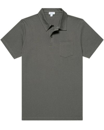Sunspel Polo shirts - Grau