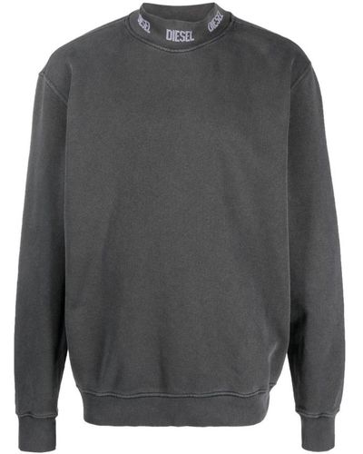 DIESEL Sweatshirts - Grey