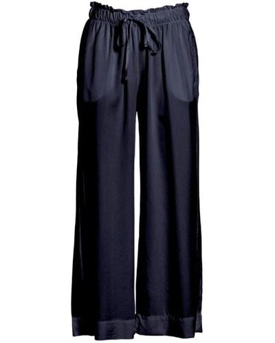 Deha Cropped Trousers - Blue