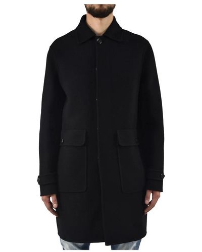 DSquared² Single-Breasted Coats - Black