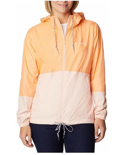 Columbia Sport > outdoor > jackets > wind jackets - Orange