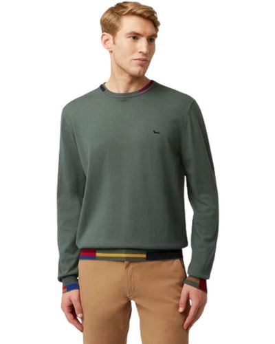 Harmont & Blaine Knitwear > round-neck knitwear - Vert