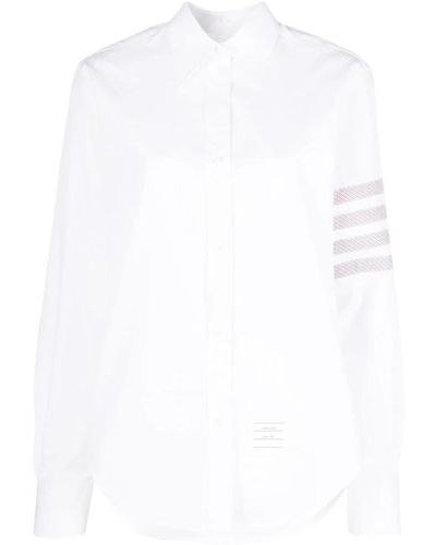 Thom Browne Camicia bianca in cotone - Bianco