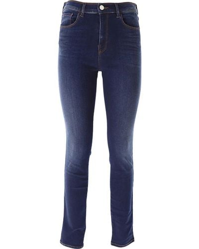 Emporio Armani Jeans stile contemporaneo vita alta - Blu
