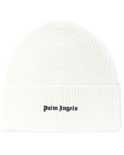 Palm Angels Beanies - Weiß