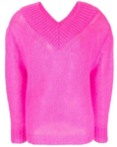 Forte Forte V-Neck Knitwear - Pink
