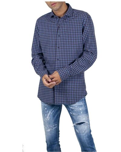 Xacus Shirts > casual shirts - Bleu