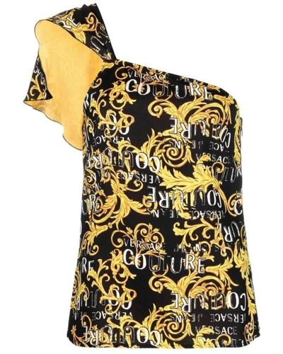 Versace Jeans Couture Sleeveless Tops - Gelb