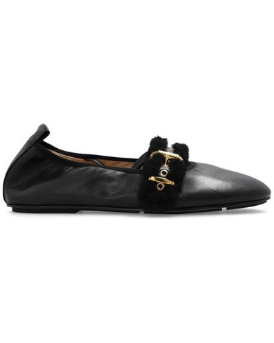 Wandler Shoes > flats > ballerinas - Noir