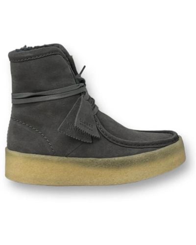 Clarks Winter Boots - Grey