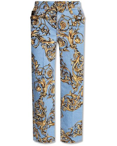 Versace Jeans with Regalia Baroque motif - Blau