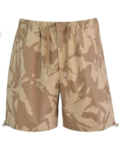 Moncler Casual Shorts - Natural