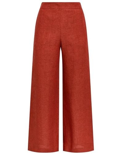 Maliparmi Wide trousers - Rojo