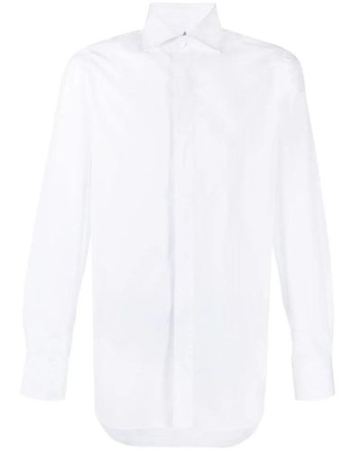 Finamore 1925 Shirts > formal shirts - Blanc