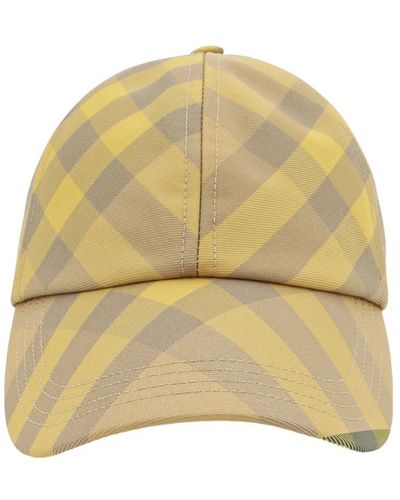 Burberry Sombrero de nylon con estampado check - Neutro