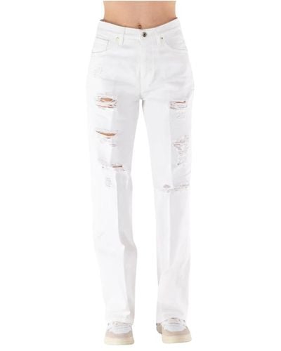 Don The Fuller Jeans modello alla moda - Bianco
