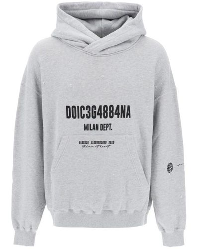 Dolce & Gabbana Hoodies - Grau