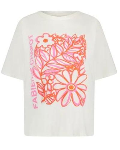 FABIENNE CHAPOT Camiseta rosa bloom
