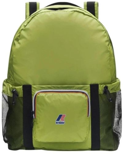 K-Way Backpacks - Green