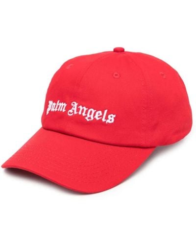 Palm Angels Caps - Red