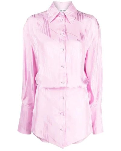 The Attico Shirt Dresses - Pink