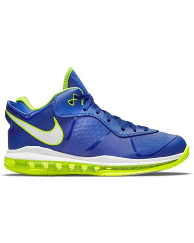 Nike Lebron 8 v/2 low qs sprite - Blau