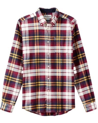 Barbour Casual Shirts - Red