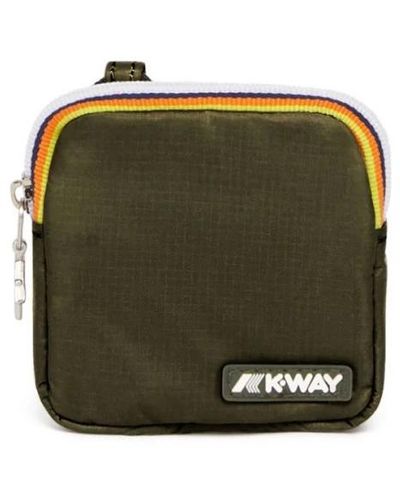 K-Way Accessories > wallets & cardholders - Vert