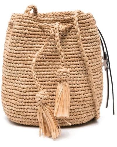 Manebí Bucket Bags - Natural