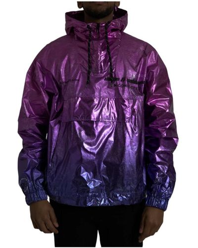 Dolce & Gabbana Jackets > light jackets - Violet