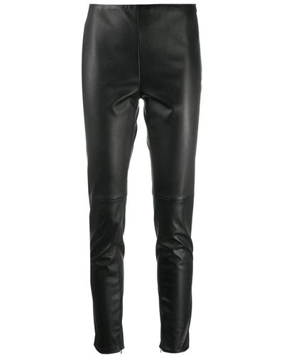 Ralph Lauren Trousers > leather trousers - Noir