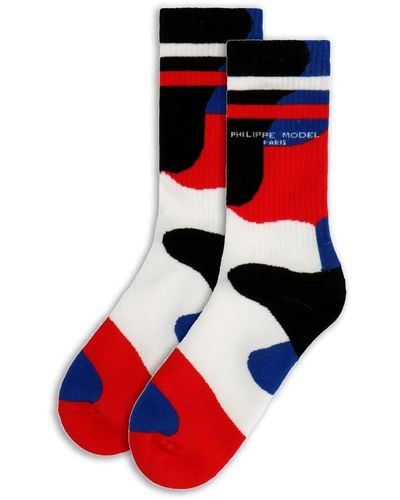 Philippe Model Chaussettes - Rouge