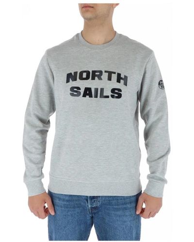 North Sails Sweatshirt in grau